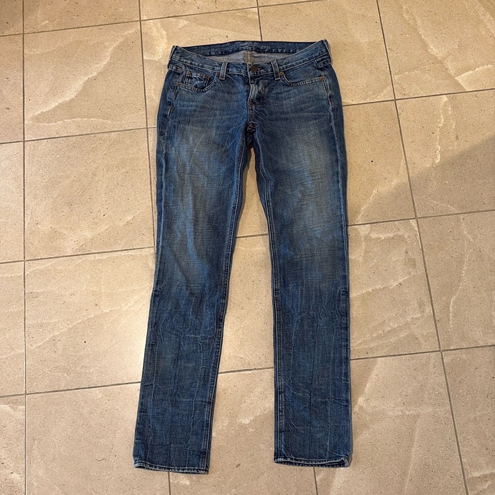 Jcrew Vintage Matchstick denim jeans rigid (non stretch)